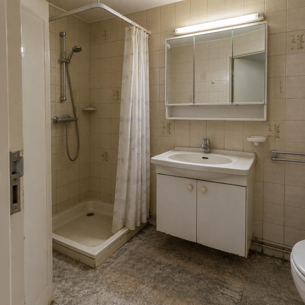 Situatie vóór de renovatie: Voor