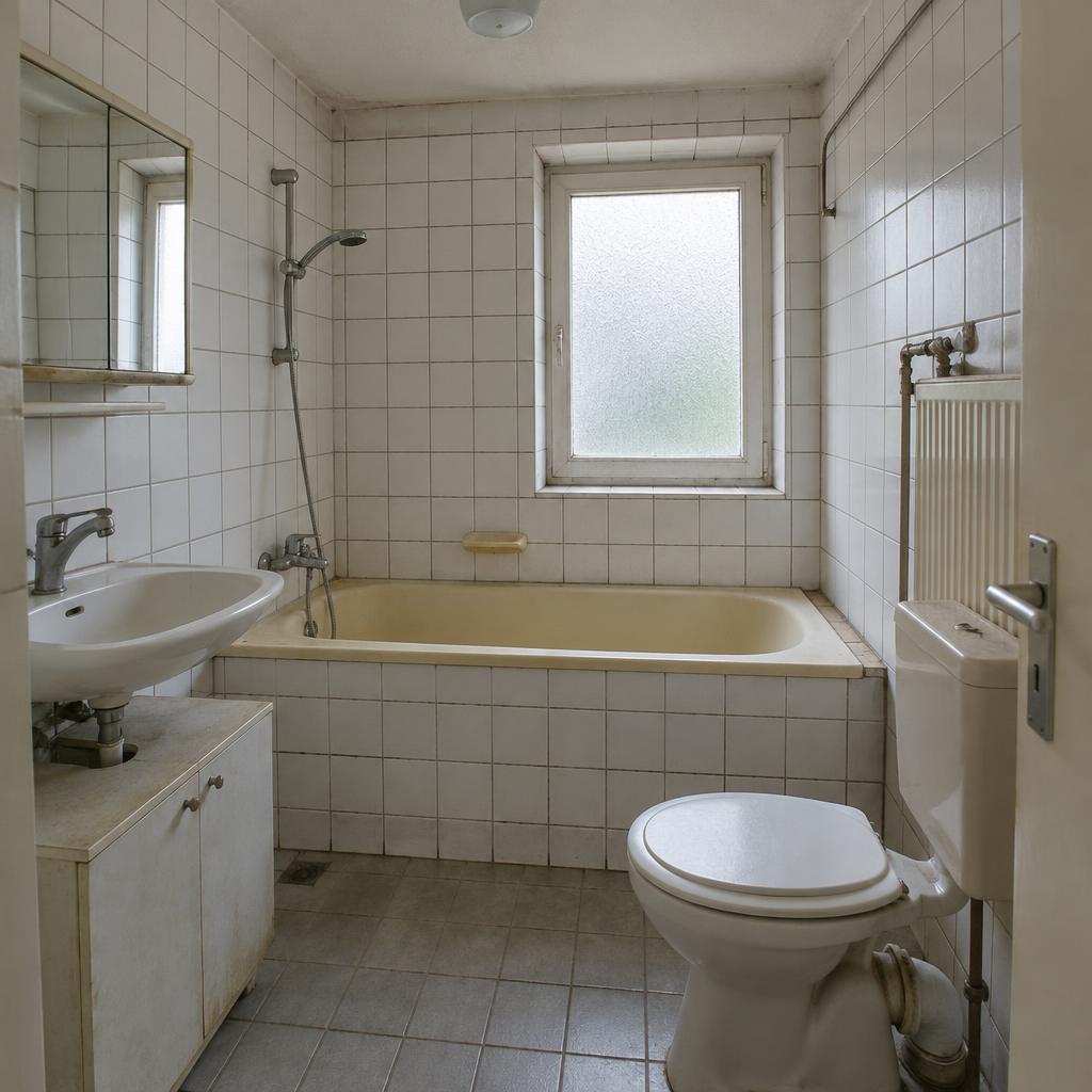 Situatie vóór de renovatie: Voor