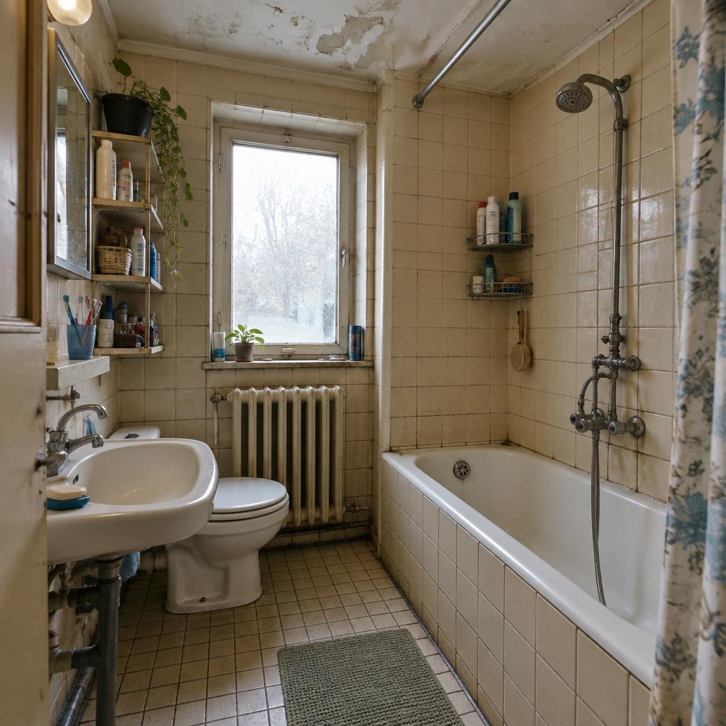 Situatie vóór de renovatie: Voor